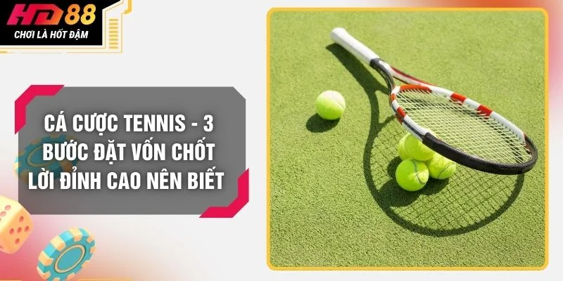 Cá Cược Tennis - 3 Bước Đặt Vốn Chốt Lời Đỉnh Cao Nên Biết