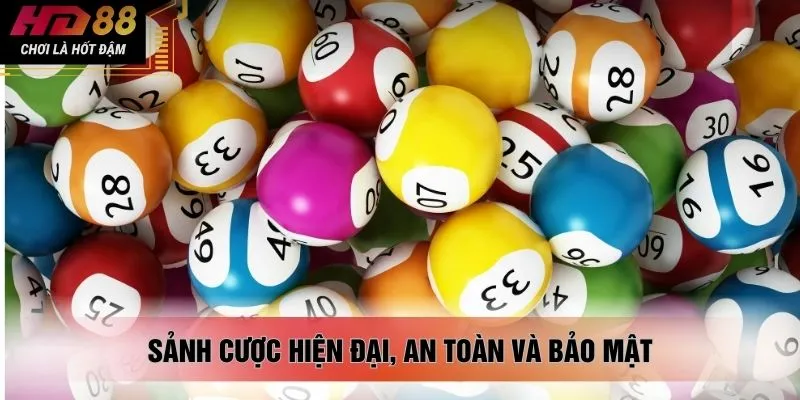 Sảnh cược hiện đại, an toàn và bảo mật